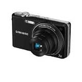 Samsung PL200 - Digital camera - compact - 14.2 Mpix - optical zoom: 7 x - supported memory: SD, SDHC - black