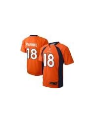 Denver Broncos Peyton Manning Orange On-field Jersey Size (Medium) 40