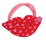 Ty Smooches - Lip Purse - Red with Pink Hearts