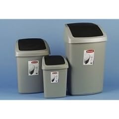 Abfallbeh�lter 25l silber/anth