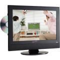 Supersonic 20" HD LCD TV with Built-in ATSC Digital TV Tuner, DVD Player, AC/DC Adapter w/ Wall Mount and Full Function Remote Control