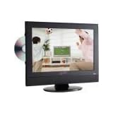Supersonic 20" HD LCD TV with Built-in ATSC Digital TV Tuner, DVD Player, AC/DC Adapter w/ Wall Mount and Full Function Remote Control