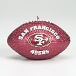 San Francisco 49ers 5" Wax NFL Football Candle - NFL Football