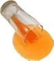8oz. ORANGE JUICE SPILT DRINK GLASS Fake Drink
