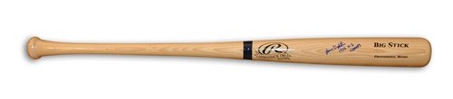 Lenny Dykstra Autographed/Hand Signed Big Stick Bat Inscribed ''86 WS Champs''