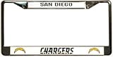 San Diego Chargers Chrome License Plate Frame