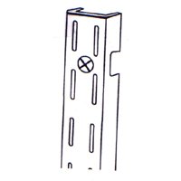 Closetmaid #2801 30 WHT Wall Shelf Track