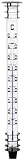 TFA Dostmann GmbH 122002 Gartenthermometer mit Erdspiess, schwarz lackiert