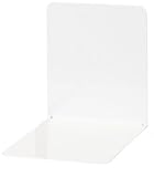Produkt-Bild: Buchst&uuml;tze 13x14x14cm ws (1 Paar) METALL LACKIERT SEHR STABIL