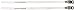 Zefal Leather Toe Straps (White, 370-mm)
