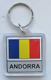 Andorra - Country Lucite Key Rings - B000EOHKZ0
