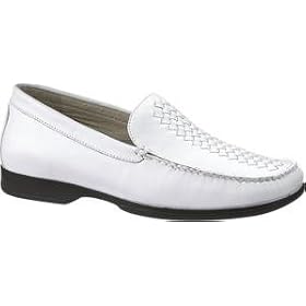 Hush Puppies Hunter | Mens Slip on Shoes White Leather by Hush Puppies