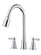 Danze Melrose Kitchen Faucet w Spray Chrome D414017