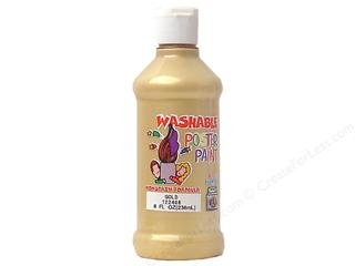 Palmer Poster Paint Washable 8oz Gold (3 Pack)