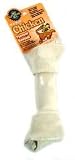 Harper S Pet Products Knotted Bone 7-8in Chick 1p 2 Bacon - 93838