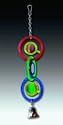 Activitoys Triple Mirror Toy with Bell for Birds