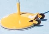 180 Lb. Weighted Base Yellow, 3 Bases & 3 Poles w/6 Slides