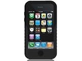 Xtrememac Tuffwrap Durable Silicone Case and Screen Protector for iPhone3G - Black/gray