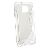 S&S White / Clear Flexible TPU S-Line Case for Galaxy S II Epic 4G Touch Sprint [S&S USA] Not compatible with AT&T i9100