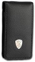 Lamborghini Deluxe Fitted Leather Case for the Ipod Nano, Black.