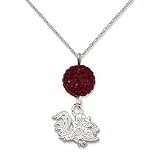 South Carolina Gamecocks Ovation Crystal Necklace