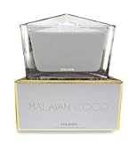 Voluspa Malayan Cocoa 2 Wick Triangel Glass Candle - 7 oz.