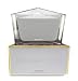 Voluspa Malayan Cocoa 2 Wick Triangel Glass Candle - 7 oz.