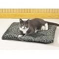 Slumber Pet Thermal Cat Mat (Grey w/Black Designs) 22