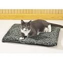 Slumber Pet Thermal Cat Mat (Grey w/Black Designs) 22" x 18 1/2"