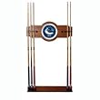 NHL Vancouver Canucks 2 piece Wood and Mirror Wall Cue Rack