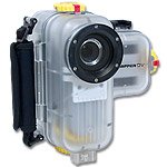 Bonica Snapper Dive DV, 5.0MP 3x Optical Zoom, Digital Still/Media Camcorder with Snapper Skin & Underwater Housing, Waterproof to 180'