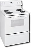 Frigidaire FEF326F standing, Electric Coil Range w/ 4.1 Cu. Ft. Manual Clean Oven