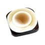 Laurey 30381 Cabinet Hardware 1-3/8-Inch Square Knob, Caramel Layer