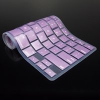 116 macbook air case:TopCase METALLIC PURPLE Keyboard Silicone Cover Skin for Macbook AIR 11