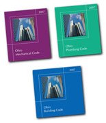 2007 Ohio Code Combo - Building, Plumbing and Mechanical Bundle - International Code Council - 303BL07OH - ISBN: B0012Q4PXY - ISBN-13: 
