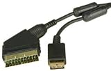 PLAYSTATION 1 2 & 3 Scart Cable Gold Connectors 2 metres
