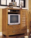 Young America by Stanley 291-14-15 Oak Harbor Media Cabinet