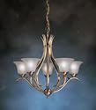 Kichler Builder Plus Chandeliers Mid Sized Antique Brass