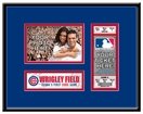 Chicago Cubs My First Game Ticket Frame