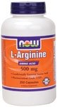 L-Arginine 500mg - 250 - Capsule