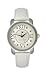 Tommy Hilfiger Women's Swarovski Crystal White Leather Strap Watch #1780804