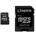 Kingston 2 GB Micro SD Card (SDC/2GB, Retail Package)