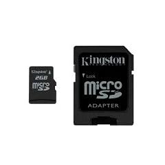 Kingston Micro-SD Card 2GB Kingston mit Adapter