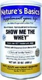 Natures Basics Show Me The Whey Vanilla