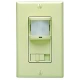 Leviton PR150 1LI 500W, Single Pole, 150 Degrees, 350 sq. ft. Passive Infrared Wall Switch Occupancy Sensor, Residential Grade, Ivory Reviews 210g95tC7GL. SL160 Leviton PR150 1LI 500W, Single Pole, 150 Degrees, 350 sq. ft. Passive Infrared Wall Switch Occupancy Sensor, Residential Grade, Ivory Reviews