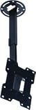 Peerless PARAMOUNT LCD Ceiling Mount PC932B - Mounting kit ( extension column, ceiling plate, tilt bracket, mounting adapter ) for LCD TV ( Tilt & Swivel ) - cold-rolled steel - black - screen size: 15 - 37 - mounting interface: 100 x 100 mm, 75 x 75 mm, 200 x 200 mm, 200 x 100 mm