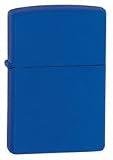 Royal blue matte finish Zippo Lighter *Free Engraving (optional)