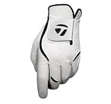 TaylorMade Stratus Glove (Right Hand, White/Black, Medium/Large)