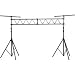 Musicians Gear Lighting Stand with Truss, Black