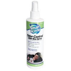 SmartScoop Odor Control Cat Litter Box Spray 8-oz spray bottle